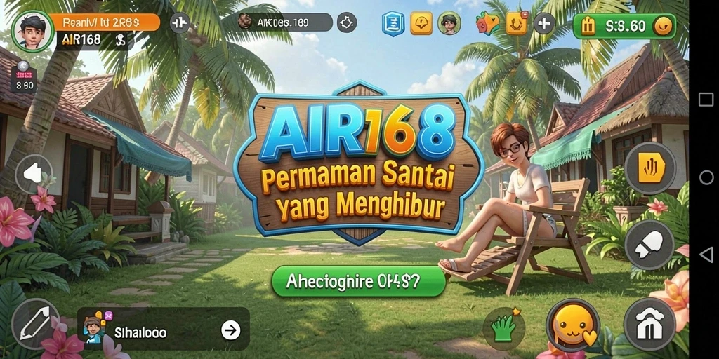 Screenshot gameplay AIR168 menampilkan aksi seru dan grafis yang menarik.