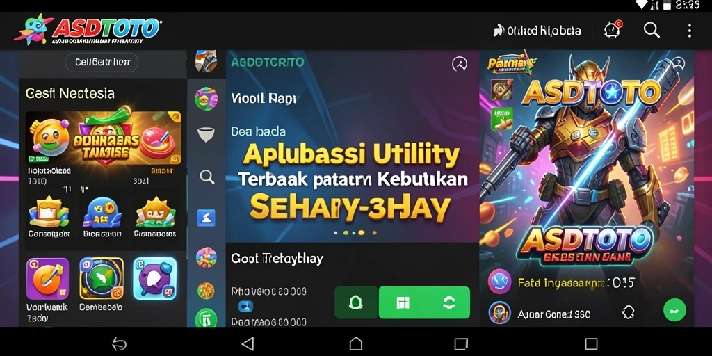 Tampilan antarmuka ASDTOTO yang interaktif dan user-friendly.
