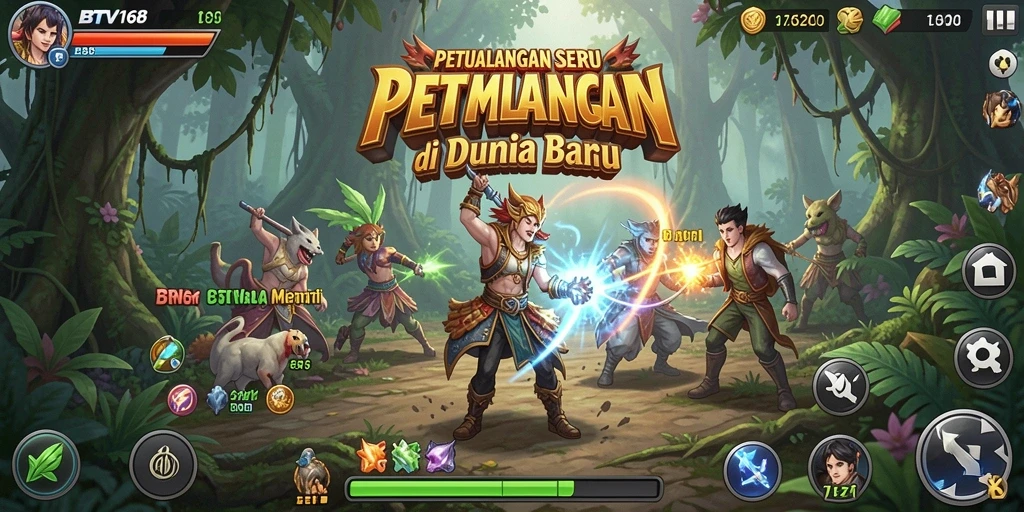 Tampilan sensasional dari petualangan di BTV168