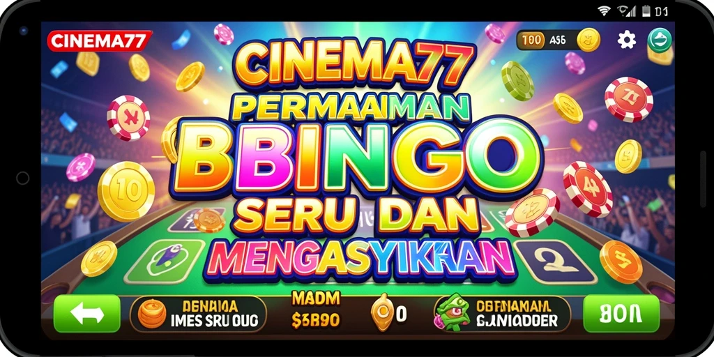Tampilan gameplay seru dan interaktif dalam Bingo.
