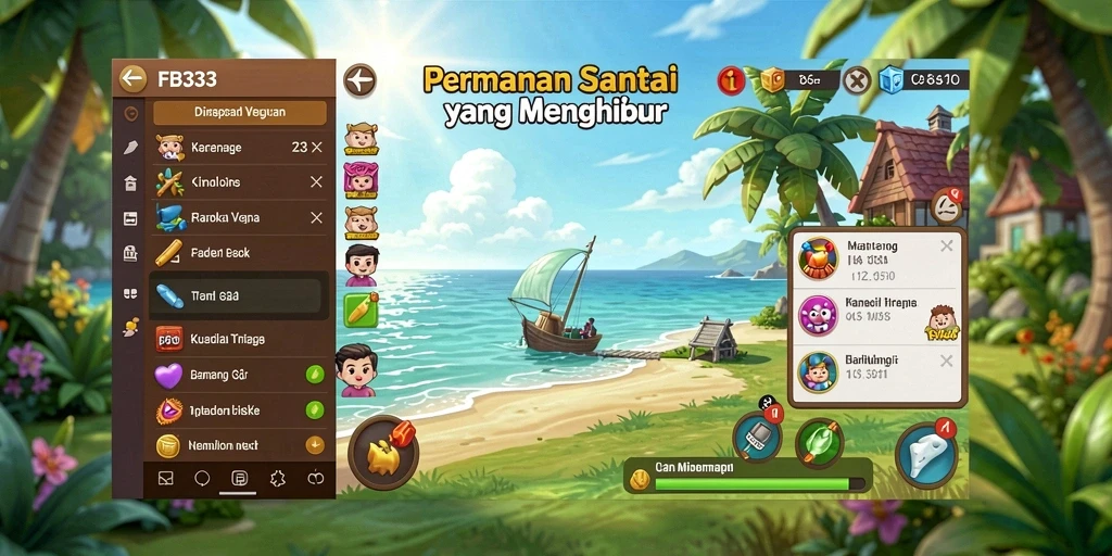 Tangkapan layar yang menampilkan gameplay seru FB333 dalam aksi.