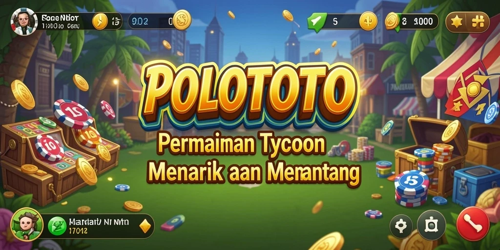Tampilan gameplay menarik dari POLOTOTO yang memukau.