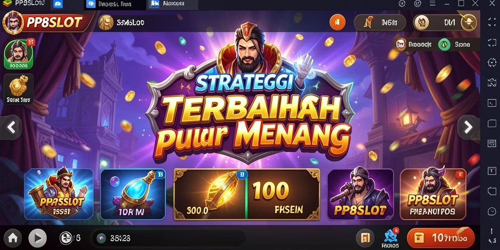 Screenshot PP8SLOT menunjukkan gameplay strategi yang menarik dan menantang.