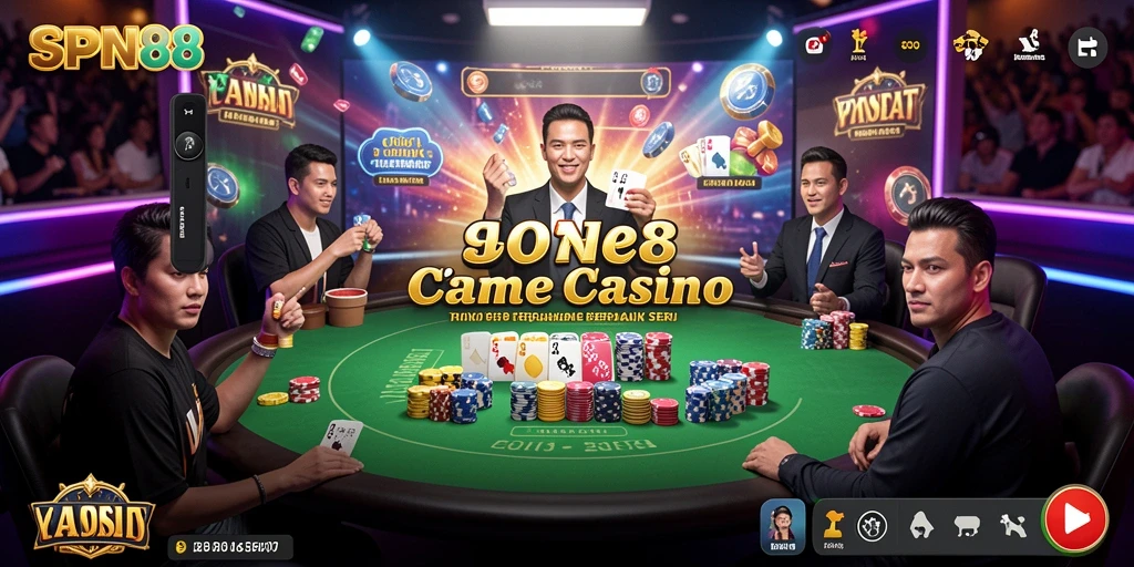 Tampilan gameplay seru di SPN88 dengan dealer langsung yang profesional.