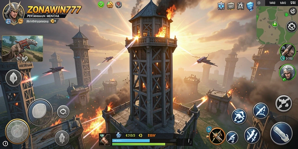 Tangkapan layar gameplay ZONAWIN777 yang mendebarkan dan penuh strategi.